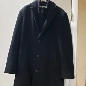 Boys 3/4 length wool coat